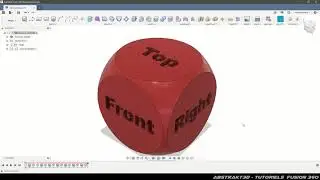 Fusion 360 - Z-Up / Orientation / Exercice N° 1 - Abstrakt3D