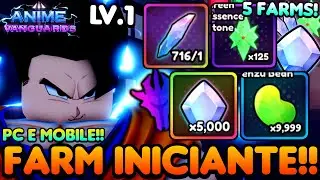 APRENDA E FIQUE FORTE! COMO FARMAR TODOS OS ITENS DO ANIME VANGUARDS!! (PC E MOBILE)