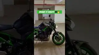 Kawasaki Z900 - Every Biker&rsquo;s first SuperBike Dream ❤️🔥🚀 #z900 #dreambike #kawasakininja