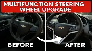 How I Upgraded My Chevrolet Cruze 2009-2014  with Steering Wheel Controls (Full DIY Guide)