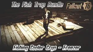 Fallout 76 | The Fish Trap Bundle | Atomic Shop | Fishing Cooler Cryo-Freezer |