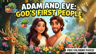 Adam and Eve: God's First People | Animated Bible for Children #Biblestoriesforkids bibleplayhousetv