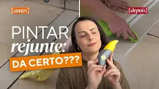 Reforma de banheiro: pintar rejunte funciona?
