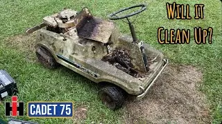 I.H. Cadet 75 Abandoned in the Woods : Will it Clean Up?