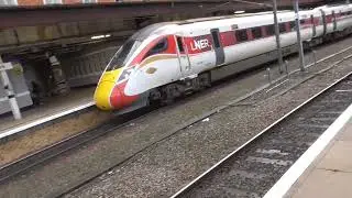LNER Azuma Class 801 228 Departure York for Edinburgh Waverley