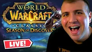🔴LIVE -  CLASSIC WOW SEASON OF DISCOVERY PHASE 2 IS AWESOME!