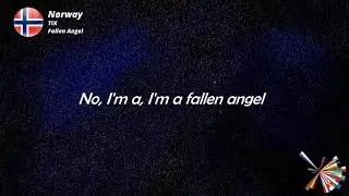 #Eurovision #ESC2021 #Eurovision2021 #Karaoke   Tix-Fallen Angel-Eurovision 2021 Norway (karaoke)