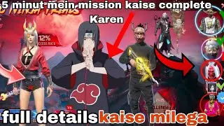 HOW TO COMPLETE Epic Ninja Trials Event Fast Challenge Trials To In Free Fire Kaise kare Defeat kare