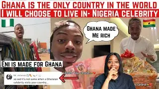 NIGERIAN CELEBRITY SHARES WHY GHANA IS THE ONLY COUNTRY HE WILL CHOOSE TO LIVE IN