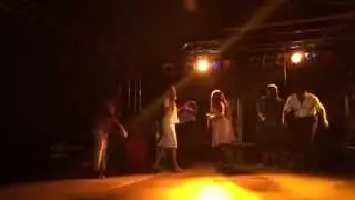 A dancing monk!
