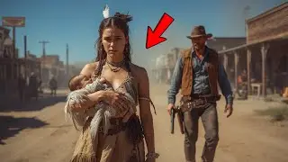 They Were Auctioning a Widow and Her Baby, The Cowboy Rode Up Late and Said, &ldquo;I&rsquo;ll Take Them&rdquo;..-