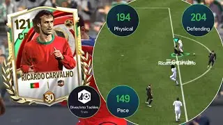 Ricardo Carvalho: Mid or Underrated CB? 👀 | FC Mobile Reviews