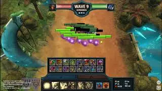 Legion TD 2 Alpha: Troll Build PROTONS! (Practice)