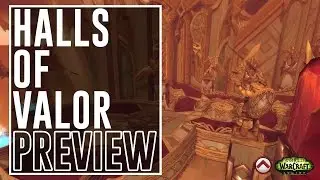 Legion - Halls Of Valor DUNGEON PREVIEW (Disc Priest PoV)
