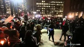 Ferguson protests in Toronto
