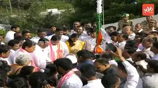 KTR 73 Independence Day Celebrations at Telangana Bhavan | CM KCR | TRS Party | YOYO TV Channel