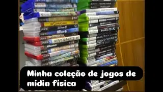 Coleção de jogos em mídia física - Xbox 360, ps3 Xbox one Xbox séries e ps4 e ps5