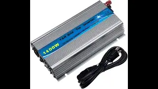 Y&H: 1400 watt Solar Grid Tie Inverter 24/36V Review - Pros & Cons - Grid Tie Inverter