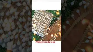 #fancy beeds lace