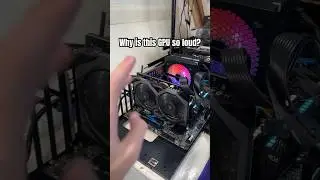 Why is this GPU so Loud?😭 #computerhardware #pc