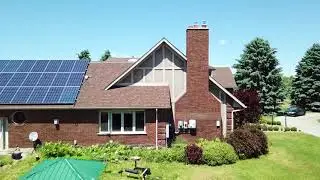 Waterloo Energy: 9.9 Kilowatt, Solar PV System Drone Video