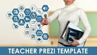 Touchscreen Teacher Prezi Template