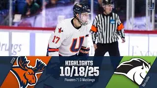#2 Utica vs Morrisville | Men's Hockey Exhibition Highlights - 10/18/25