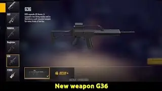 NEW GUN G36 | OB33 UPDATE - GARENA FREE FIRE