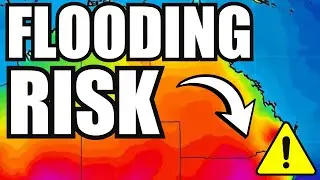 ⚡ URGENT: North QLD Flooding Risk As Tropical System Develops Mon/Tue