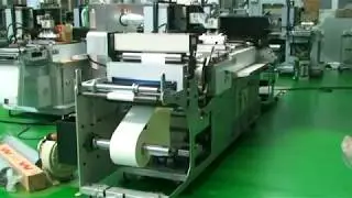 CS 4510DH + W 50D Roll to Roll Silk Screen Printing Machine