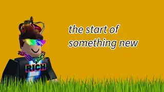 the start of something new...