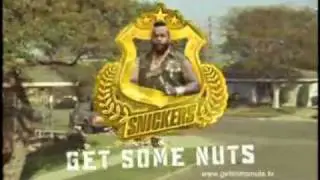 The Extended Snickers Commercials of Mr.T (Full Version)