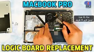 Установка материнской платы MacBook Pro — подробное руководство