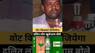 Who will you vote for? Dalit people, open your work and say it #shortsfeed #trending