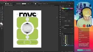 I designed a poster using, illustrator, photoshop, filter forge, and Blkmarket ink lab