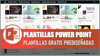 Plantillas para POWER POINT  GRATIS ✅ MEJORES Plantillas GRATIS para PowerPoint