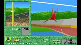 The Games: Summer Challenge - Pole vault practice