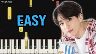 Jung Kook - Please Don't Change (ft. DJ Snake) | EASY Piano Tutorial by Pianella Piano