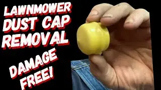 REMOVE STUBBORN LAWNMOWER DUST CAPS WITHOUT DAMAGE!