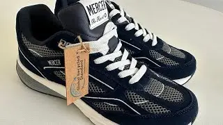 Mercer Amsterdam The Re-Run V2 Men Navy: Minimalist, Sustainable, Preppy Sneaker  (Unboxing)