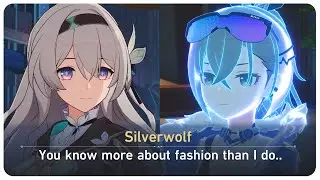 Firefly & Silverwolf Talk About Fashion & Food (Cutscene) Farewell Penacony | Honkai Star Rail 2.3