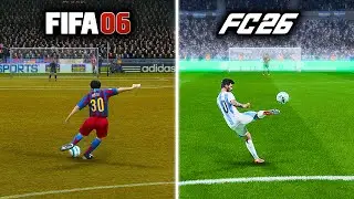 Messi Last Minute Goal Celebration in Every FIFA | 2006 - 2026 |