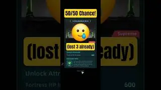 4th Try 🙏😭 GIB SHIELD PLZ! | Galaxy Defense #towerdefense #FortressTD