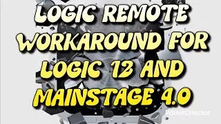 Logic Remote Workaround for Logic Pro 12 & MainStage 4.0