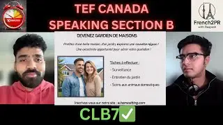 Repeated TEF Canada topic (Home Guardian Job) &ndash; CLB 7 Speaking Section B | Real Answer