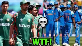 WTF is going on? 💀 India Vs Bangladesh gets INTENSE | IND vs BAN T20 World Cup News Facts