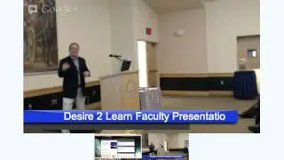Desire 2 Learn Faculty Presentation