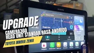 Toyota Innova Zenix V Bensin| Head Unit STANDAR Tapi Tampilan ANDROID! Upgrade Kamera 360 Full Fitur