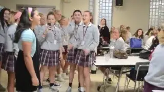 Assumption High School's Flash Mob of 