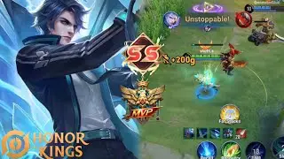 MVP!!! KAIZER TOO STRONG FOR ENEMY | HONOR OF KINGS GAMEPLAY